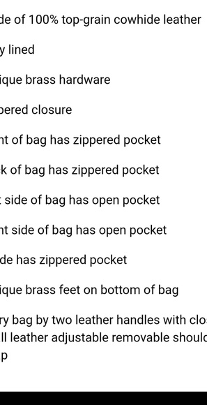 Claire Chase Rounded Duffel Weekender - Picture 7 of 7